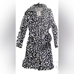 LITA by Ciara AMOUR COAT IN KING CHEETAH PRINT Trench Coat  Size M MSRP $498